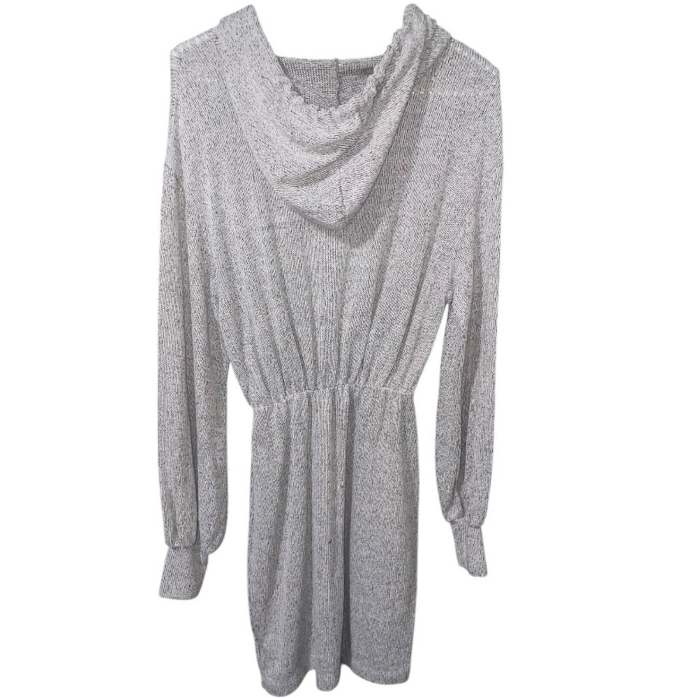 Andree By Unit Hoodie Dress Women Small Lightweight Knit Sport Casual Minimalist - Picture 13 of 14